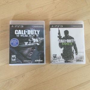Call of Duty Ghost & Modern Warfare 3 (MW3) Playstation 3 (PS3)